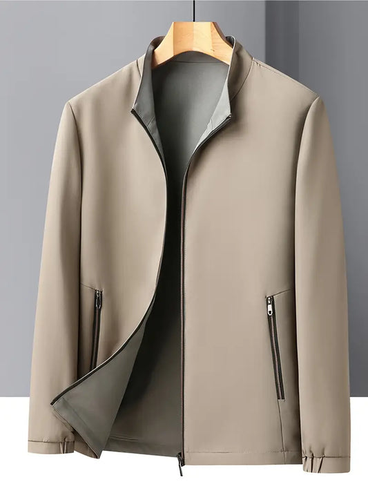 2025 Men'S Business Casual Trench Coat